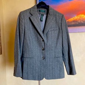 Ralph Lauren 100% lambs wool fully lined Business blazer.